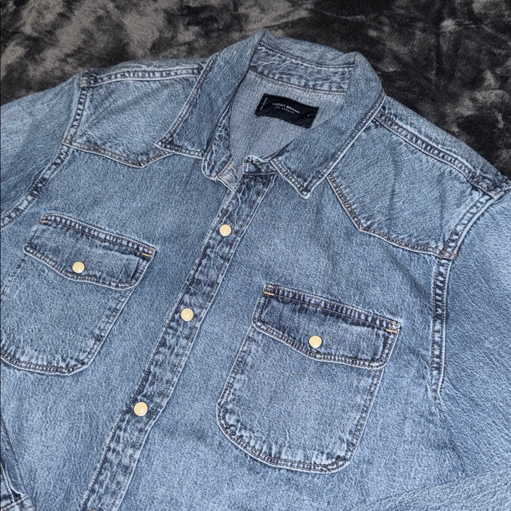 Lucky Brand The Western Shirt - S - Picture 2 of 3